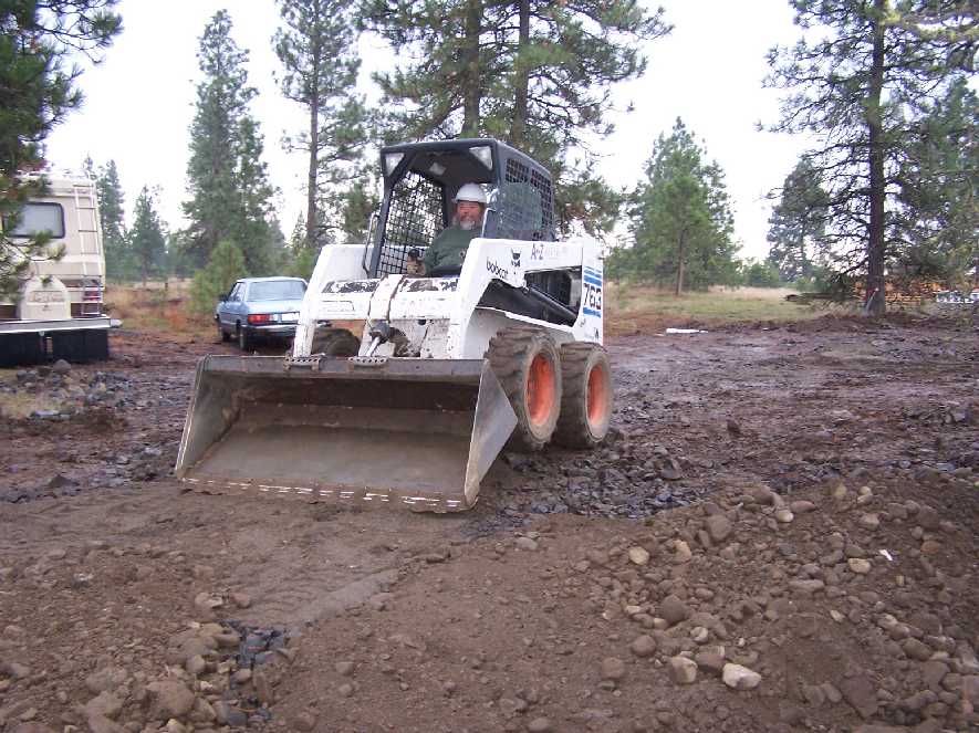 10 Brad drives Bobcat