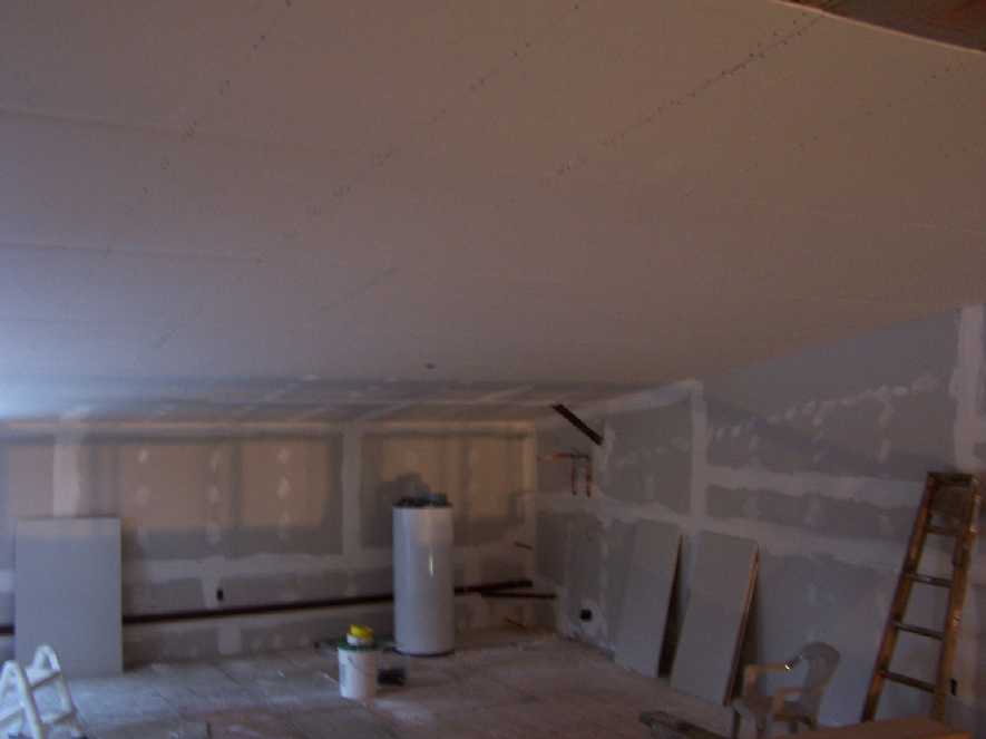 18 mezzanine drywall